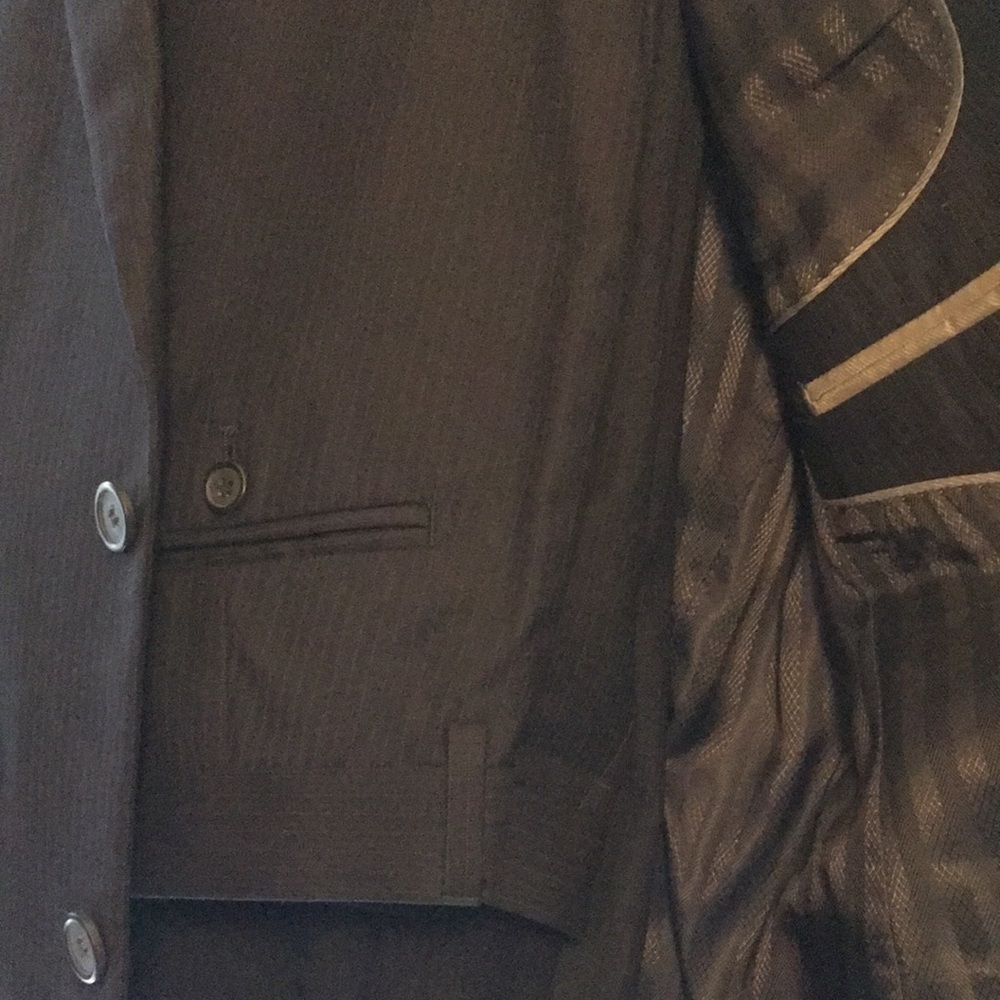 Enzotti black pinstripe suit - Picture 3 of 7